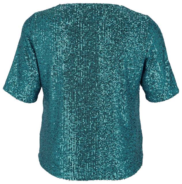 HERMANN LANGE Paillettenshirt Flash Sale