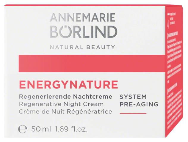 Börlind, Annemarie "Energynature" Regenerierende Nachtcreme 50 ml Zeitlich begrenztes Angebot