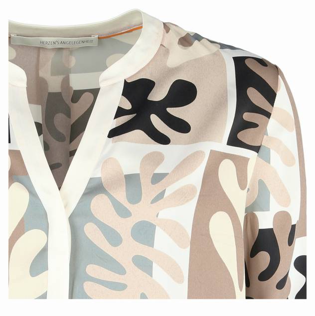 HERZEN'S ANGELEGENHEIT Seidenbluse Super Rabatt