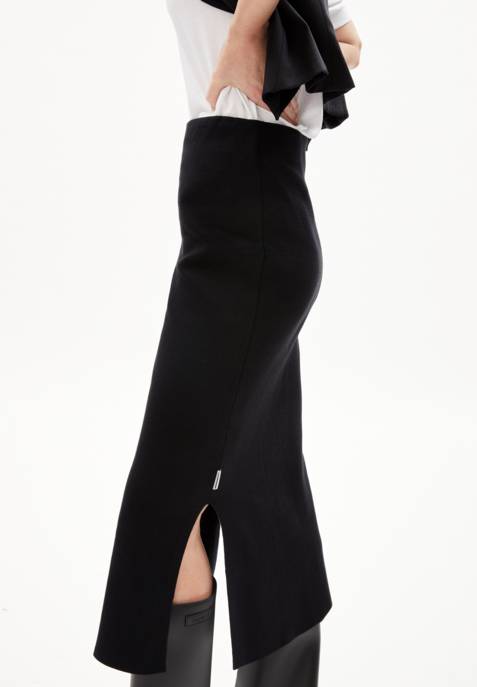 ARMEDANGELS Slim Fit Strickrock "Maalin" Black Friday Preise