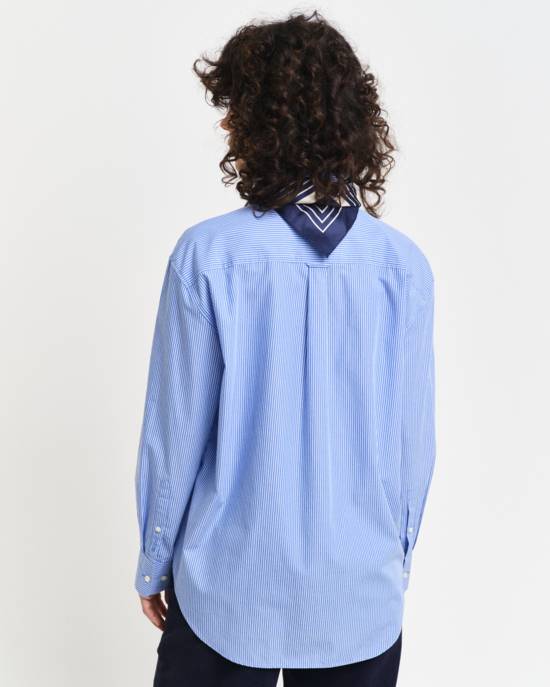 GANT REL STRIPED POPLIN SHIRT Limitierter Zeitrabatt
