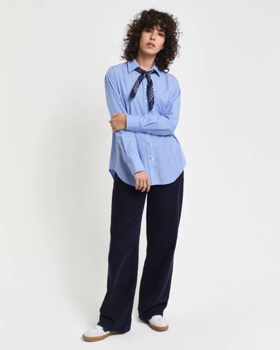 GANT REL STRIPED POPLIN SHIRT Limitierter Zeitrabatt