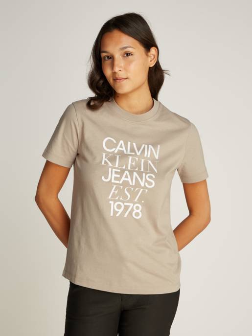 CALVIN KLEIN JEANS MIXED LOGO REGULAR TEE Fabrikpreis