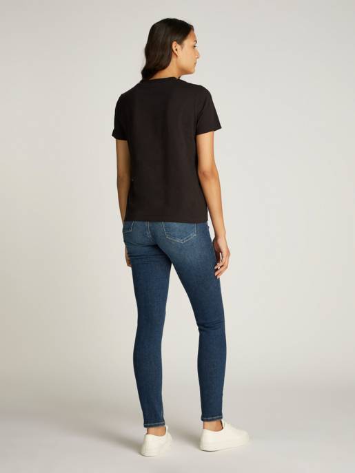 CALVIN KLEIN JEANS MIXED LOGO REGULAR TEE Sonderangebot