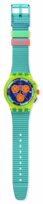 Swatch Uhr "Neon Wave" Günstiger Verkauf