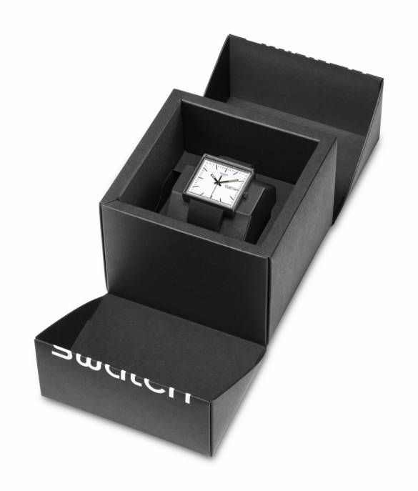 Swatch WHAT IF BLACK? Kostenloser Versand
