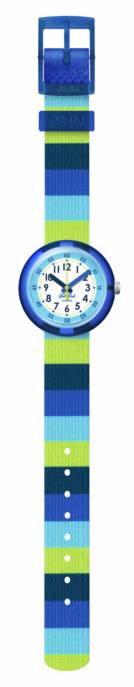 Flik Flak Uhr "Stripy Blue" Limitierter Zeitrabatt