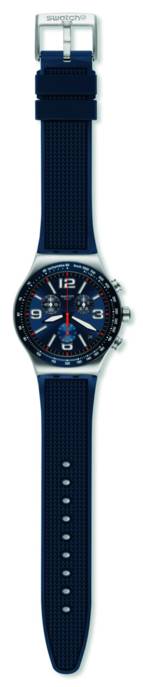 Swatch Uhr "Blue Grid" Rabatt