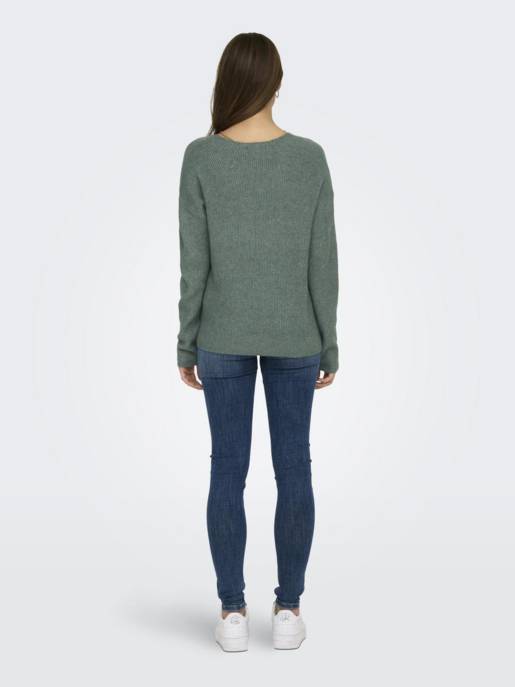ONLY ONLCAMILLA V-NECK L/S PULLOVER KNT VIP-Rabatte