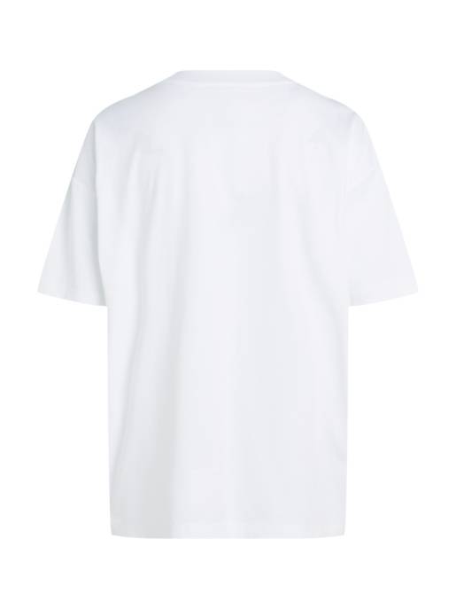CALVIN KLEIN JEANS TEXTURED MONOLOGO BOYFRIEND TEE Zeitbegrenzte Promotion