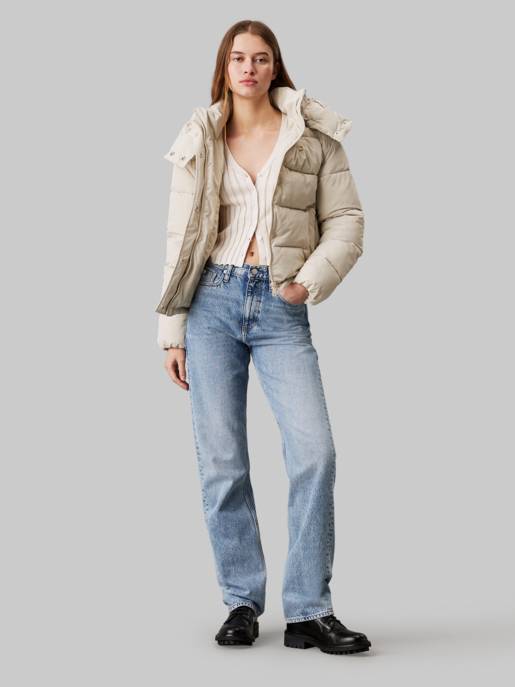 CALVIN KLEIN JEANS MATTE MONOLOGO ND SHORT PUFFER Begrenzt auf 3 Tage