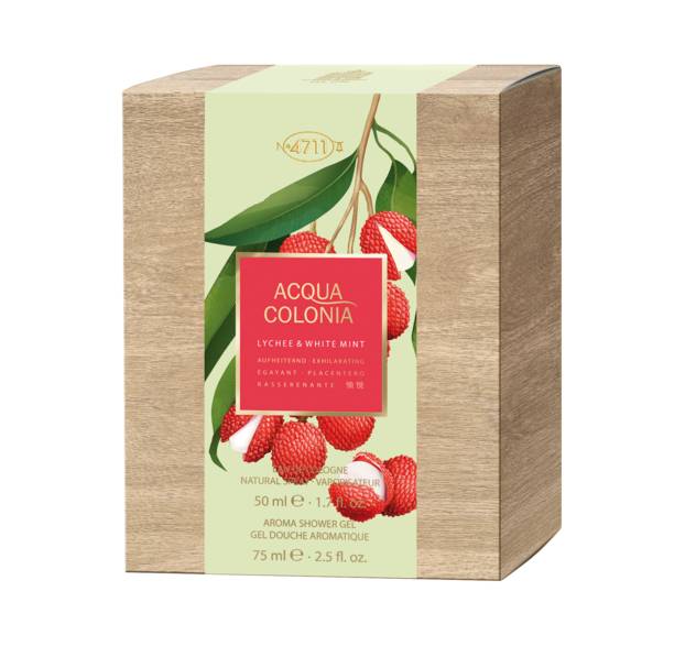 Acqua Colonia "Lychee & White Mint"Set EdC 50 ml + Duschgel 75 ml Im Verkauf
