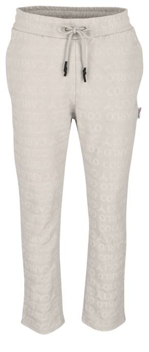 Carlo Colucci Jogginghose mit Logoprint Online Outlet