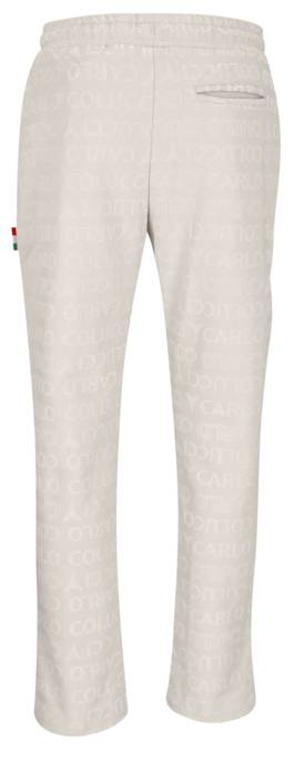Carlo Colucci Jogginghose mit Logoprint Online Outlet