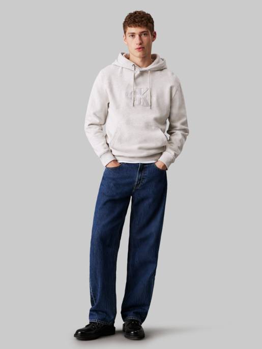 CALVIN KLEIN JEANS CHENILLE MONOLOGO HOODIE Bis zu 65% Rabatt