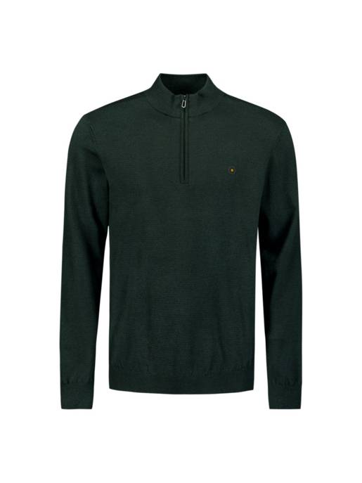 No Excess Pullover Half Zip 2 Coloured Melange Discount Store für neue Produkte