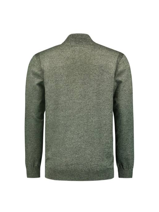 No Excess Pullover Half Zip 2 Coloured Melange Nur noch ein Tag übrig