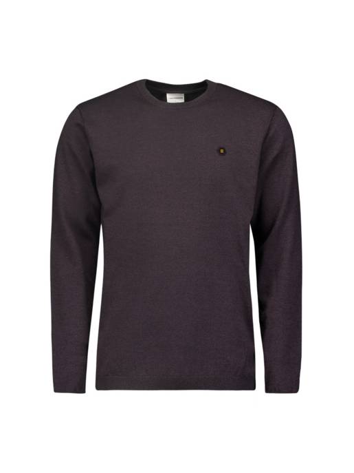 No Excess Pullover Crewneck 2 Coloured Melange Riesige Rabatte