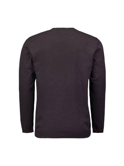 No Excess Pullover Crewneck 2 Coloured Melange Riesige Rabatte
