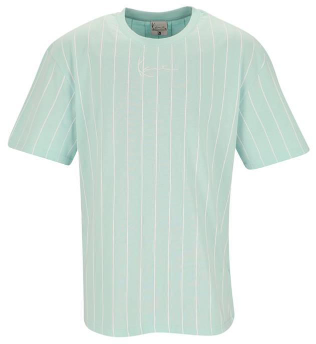 Karl Kani Small Signature Essential Pinstripe Tee Lagerräumung