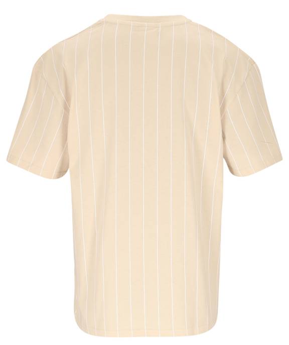 Karl Kani Small Signature Essential Pinstripe Tee Heißer Verkauf