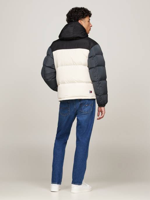 TOMMY JEANS TJM ALASKA COLORBLOCK PUFFER Begrenzte Freigabe