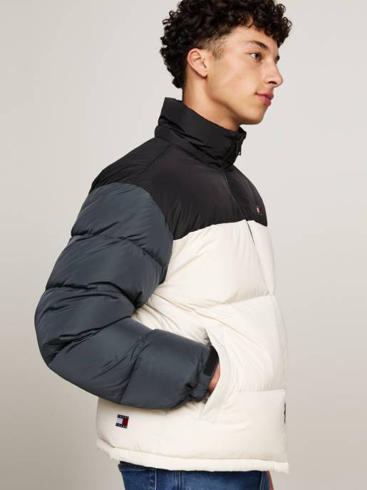 TOMMY JEANS TJM ALASKA COLORBLOCK PUFFER Begrenzte Freigabe