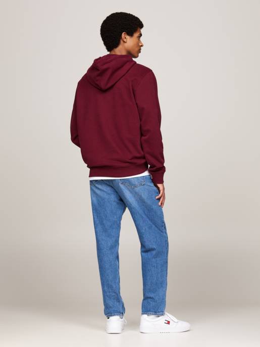 TOMMY JEANS TJM REG ESSENTIAL FLAG HOOD EXT Letzter Tag