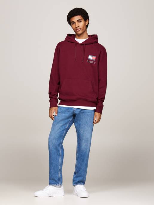 TOMMY JEANS TJM REG ESSENTIAL FLAG HOOD EXT Letzter Tag