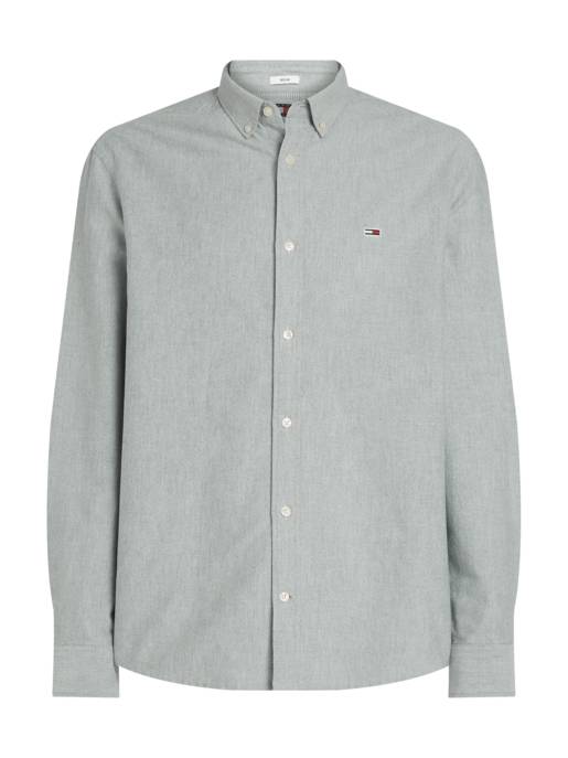 TOMMY JEANS Oxford-Hemd mit Button-Down-Kragen Vierteljährliche Förderung