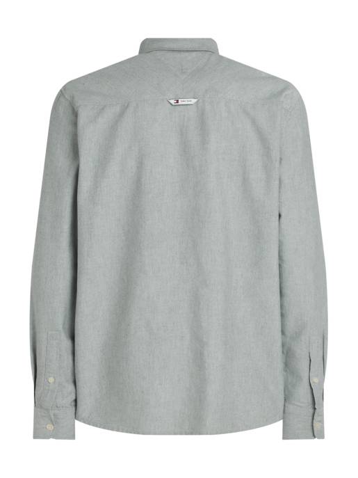 TOMMY JEANS Oxford-Hemd mit Button-Down-Kragen Vierteljährliche Förderung