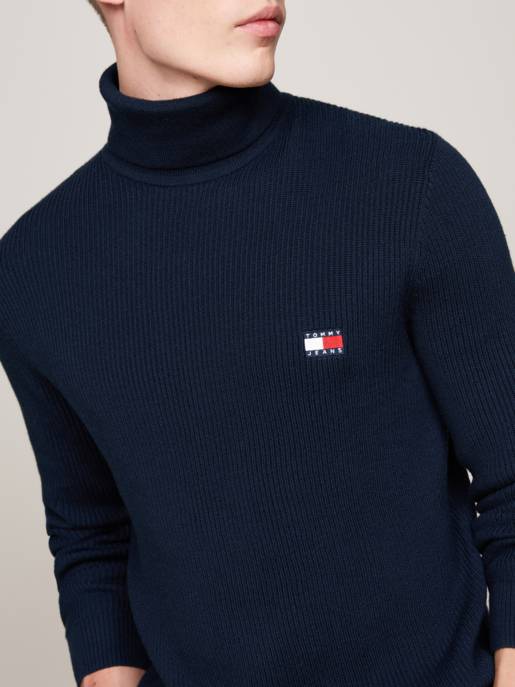 TOMMY JEANS TJM SLIM XS BADGE ROLLNECK Bis zu 55% Rabatt