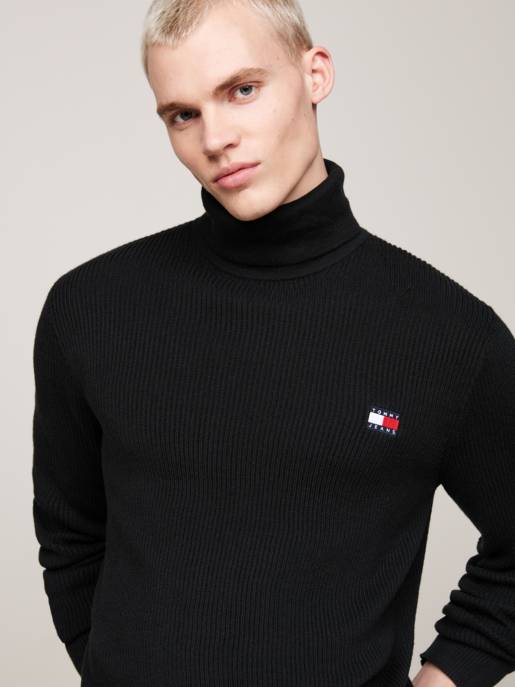 TOMMY JEANS TJM SLIM XS BADGE ROLLNECK Discount Store für neue Produkte