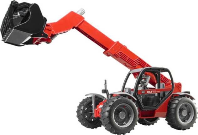 BRUDER 02125 Manitou Teleskoplader MLT 633, ab 4-12 Jahren, Maße: 43,2 x 20,3 x 22,9 cm, Kunststoff Black Friday Preise