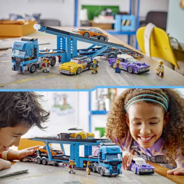 Lego City 60408 Autotransporter mit Sportwagen V29 Fabrik Onlineshop