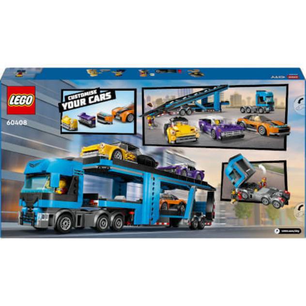 Lego City 60408 Autotransporter mit Sportwagen V29 Fabrik Onlineshop