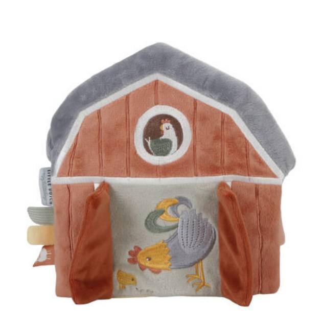 LITTLE DUTCH Stoffbuch mit Aktivitäten Little Farm Sonderangebot