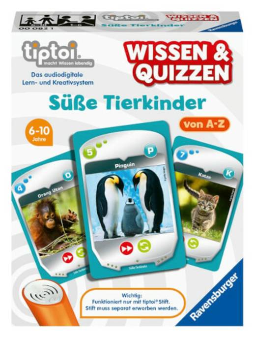 tiptoi 00082 Wissen & Quizzen: Süße Tierkinder Auslauf