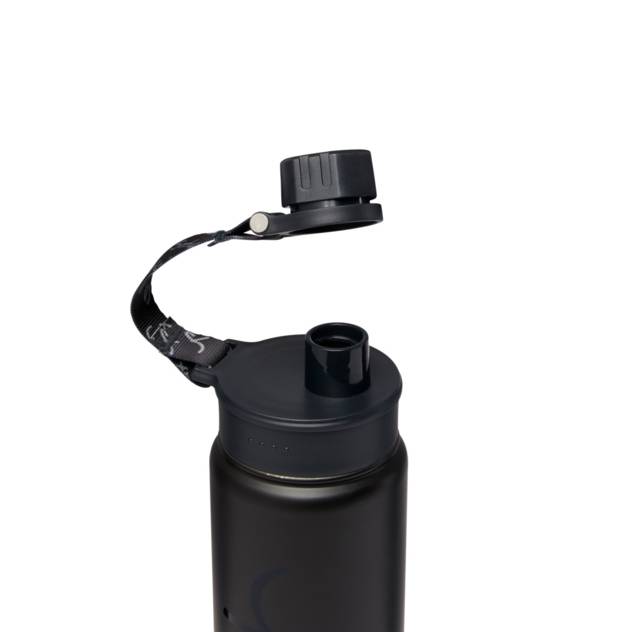 SATCH Edelstahl-Trinkflasche "Black Steel" Limitierter Zeitrabatt