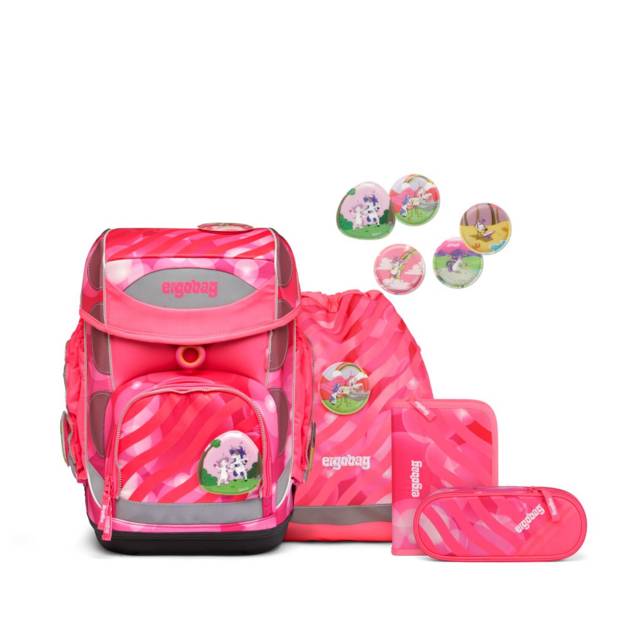 ERGOBAG ergobag cubo Set KuntBärbuntes Einhorn