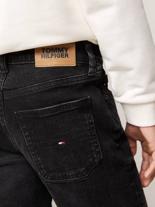 Tommy Hilfiger MODERN STRAIGHT BLACK WASH Letzter Tag