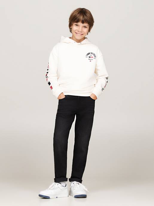 Tommy Hilfiger MODERN STRAIGHT BLACK WASH Letzter Tag