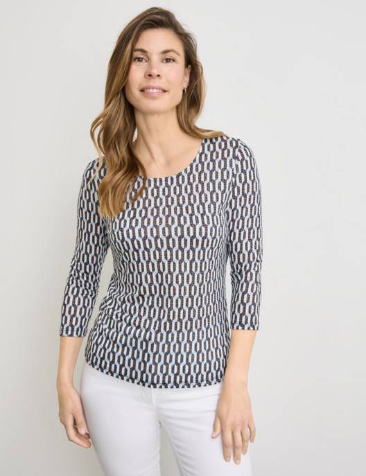 Gerry Weber T-SHIRT 3/4 ARM Bis zu 65% Rabatt
