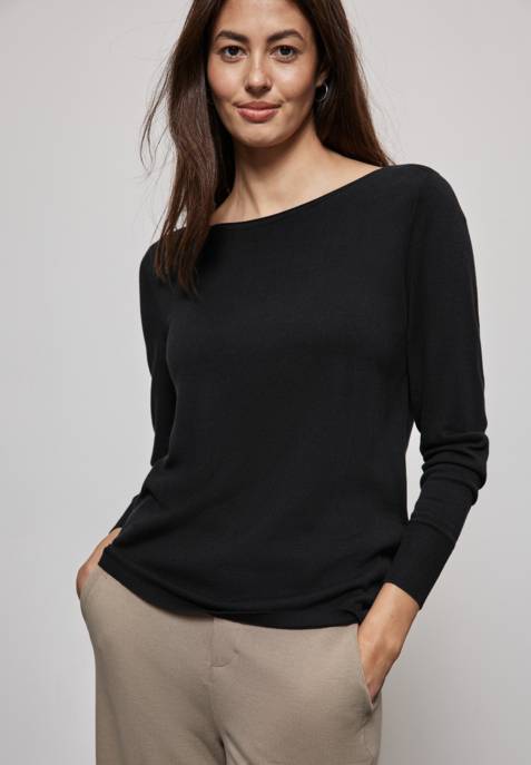 Street One QR basic u-boat sweater Fabrik Onlineshop