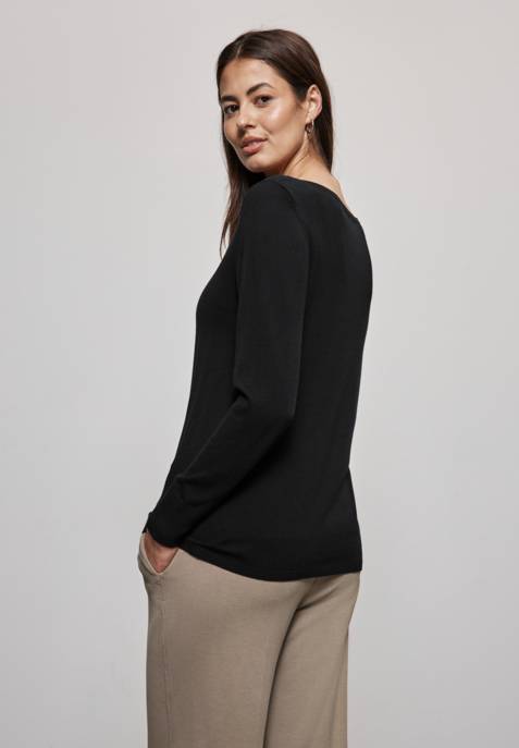 Street One QR basic u-boat sweater Fabrik Onlineshop