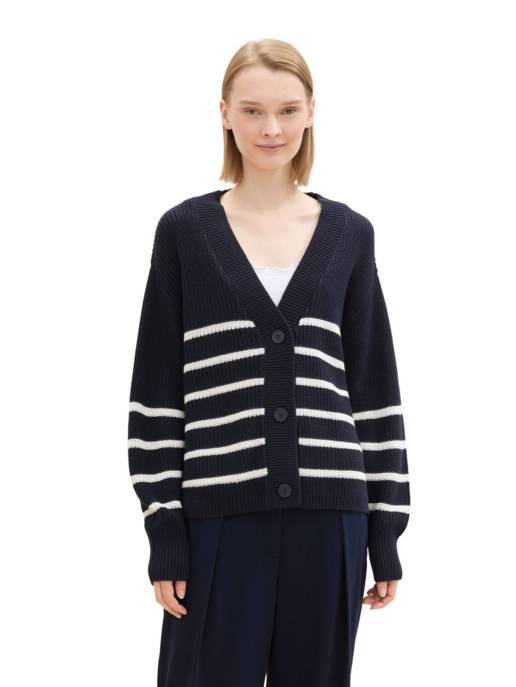 DENIM Tom Tailor v-neck cardigan Heißer Verkauf
