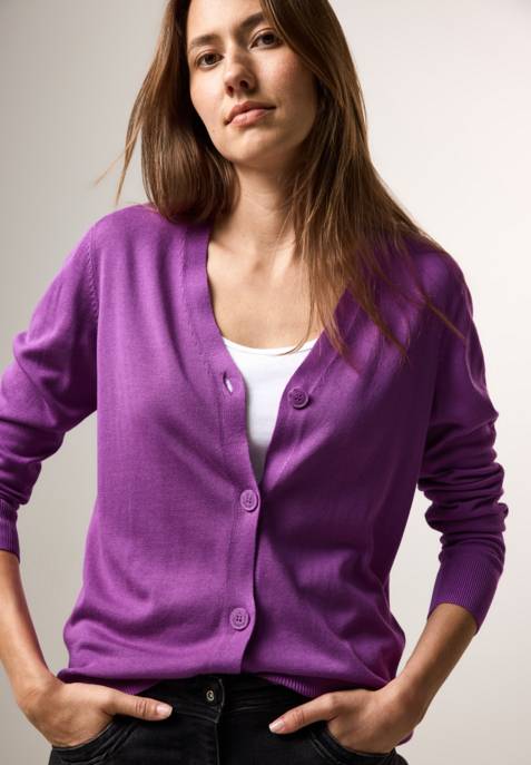CECIL NOS_Basic Button Cardigan Große Rabatte