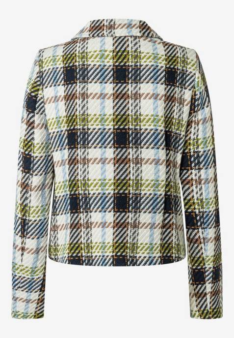 More & More Multicolour Check Jacket Letzte 3 Tage