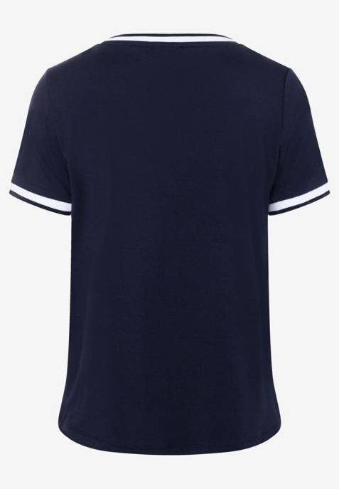 More & More Contrast Shirt Discount Store für neue Produkte