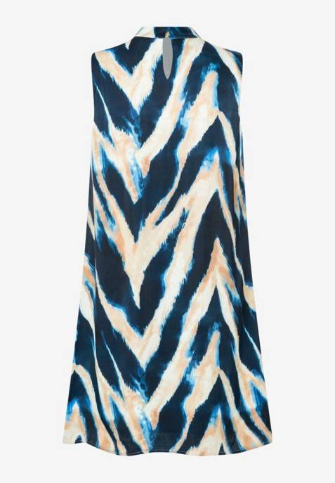 More & More Printed Satin Dress Riesige Rabatte